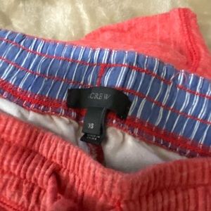 J crew jogger pants. Dark Orange pre owned.